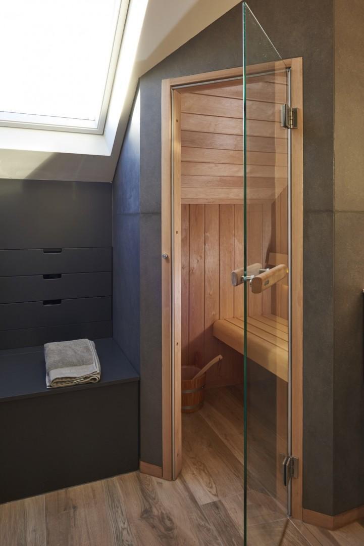 inbouw sauna badkamer