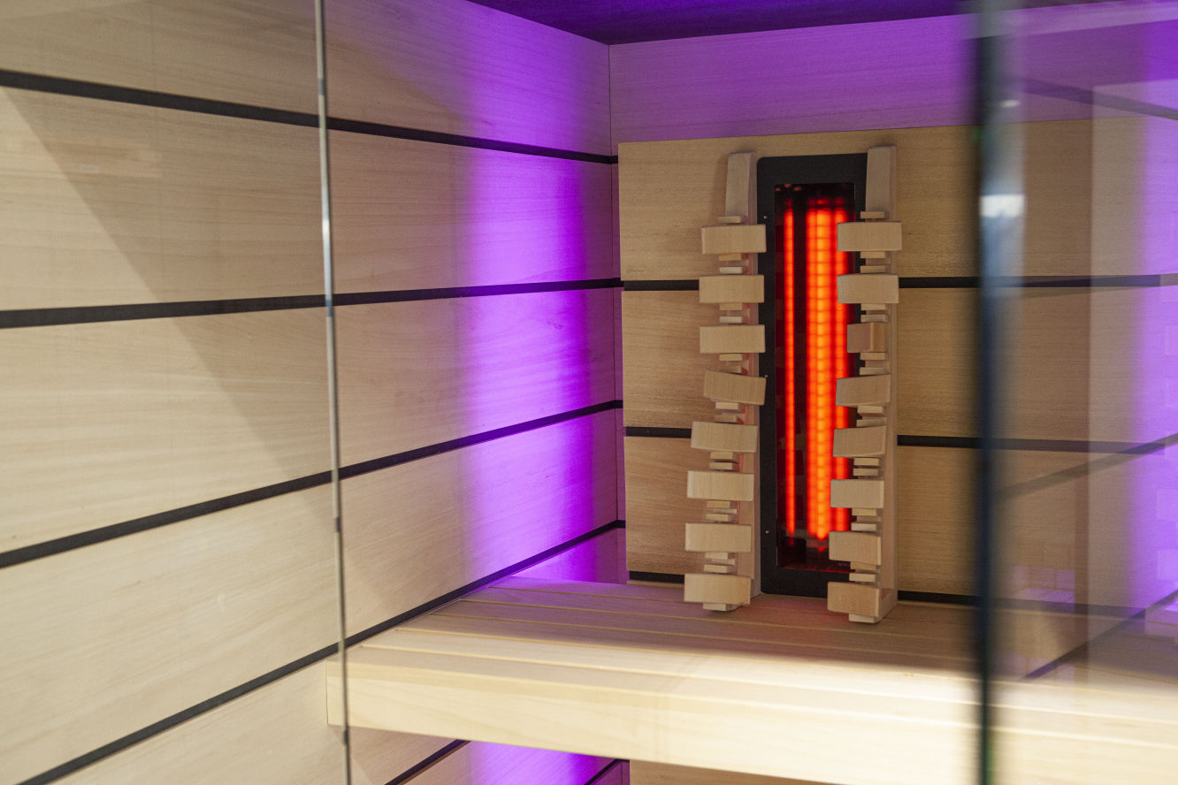 infrarood sauna stralers