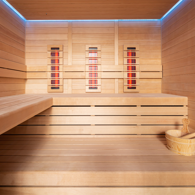 infraroodcabine of sauna