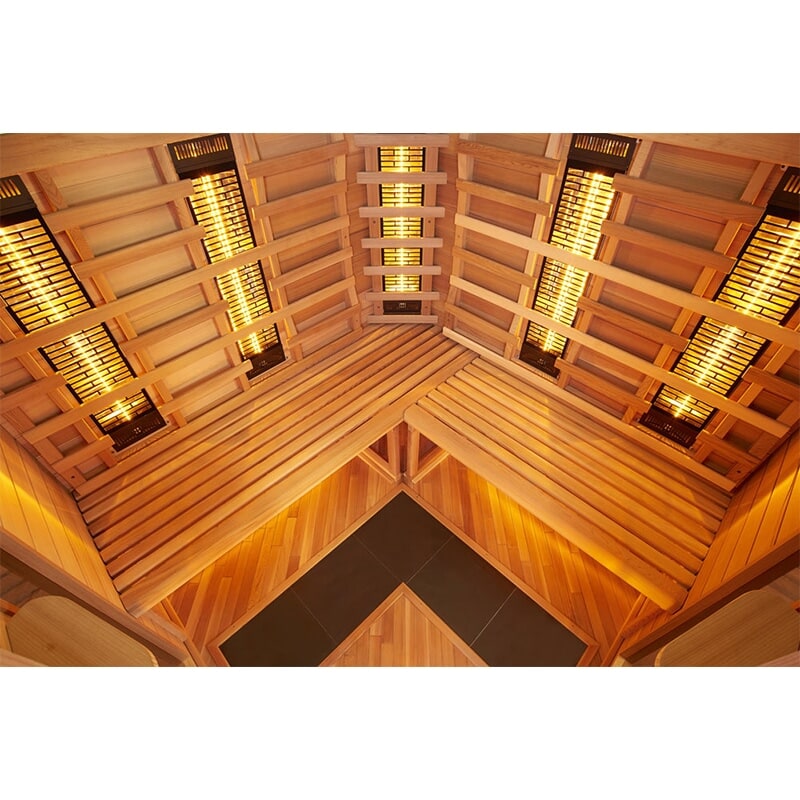 infrarood sauna hoekmodel