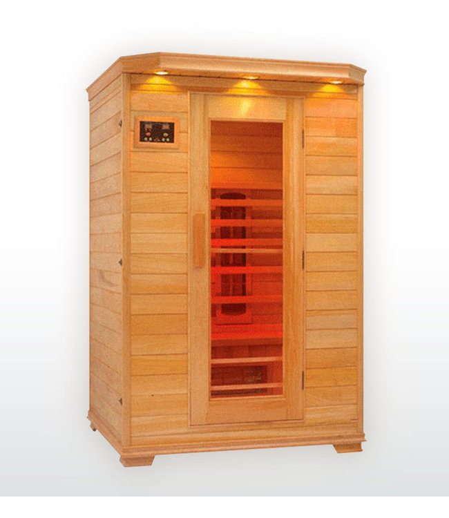 infrarood sauna onder schuin dak