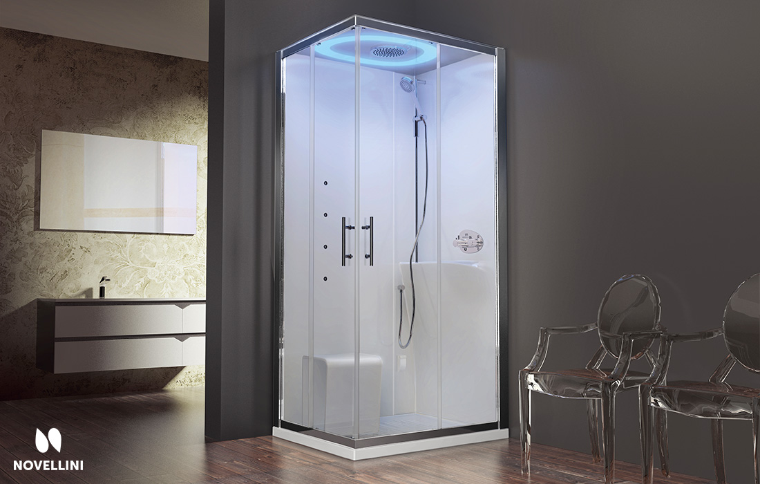 douche met stoomfunctie