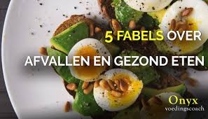 afvallen gezond eten
