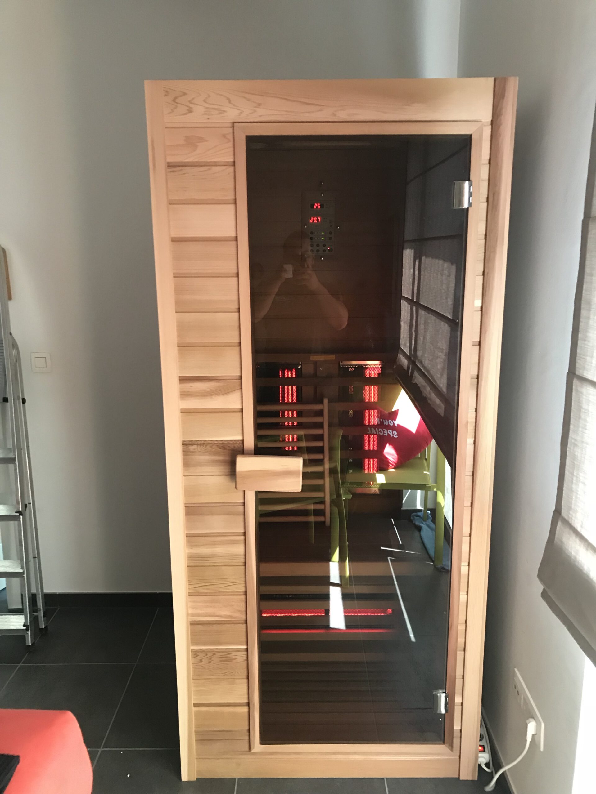 eenpersoons infrarood sauna
