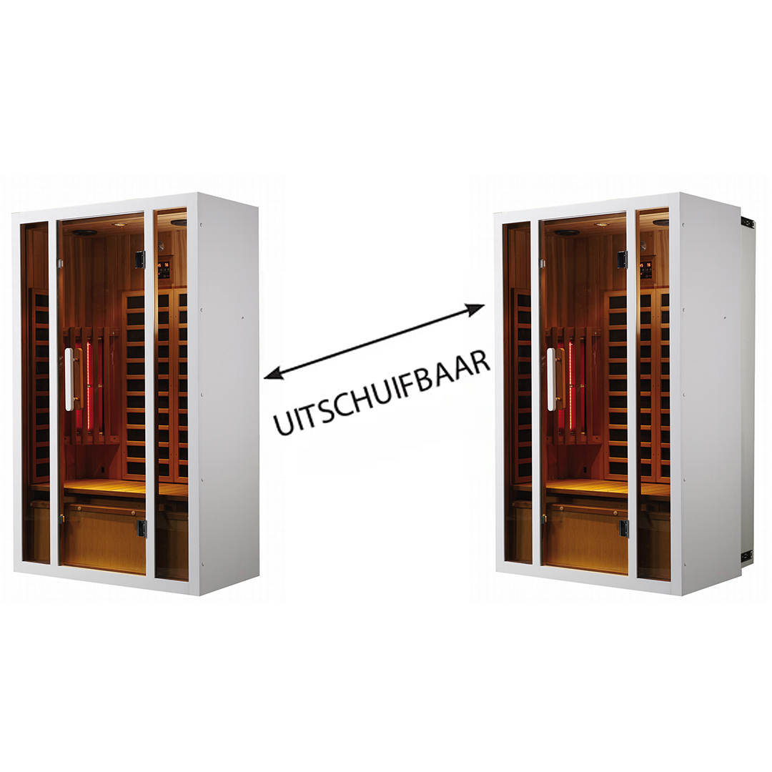 uitschuifbare infraroodcabine prijs